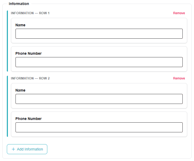 Repeat group preview with repeated child questions