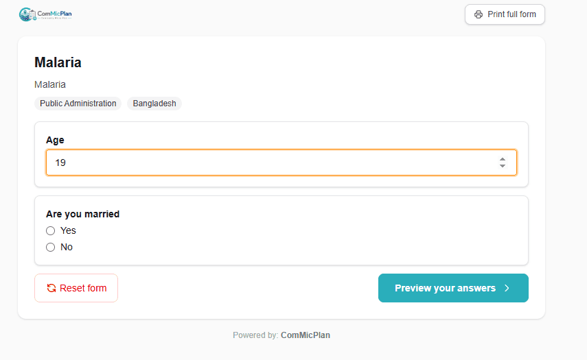 ComMicPlan preview for less than or equal logic with Q2 visible
